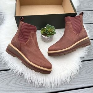 Womens Timberland Wedge Ankle Boots